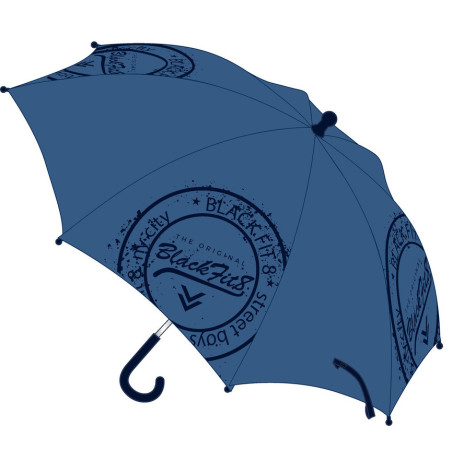 PARAGUAS MANUAL 48 CM BLACKFIT8 "STAMP" 342242119 *48 SAFTA22