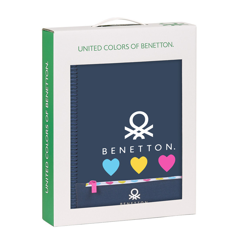SET DE REGALO PQÑO. BENETTON "LOVE" SAFTA23 ENERO 312350587