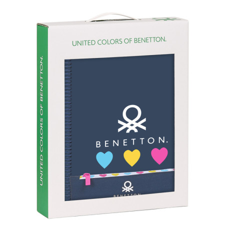 SET DE REGALO PQÑO. BENETTON "LOVE" SAFTA23 ENERO 312350587