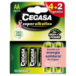 PILA CEGASA S.ALK LR6 4+2 GRTS CANCER MAMA
