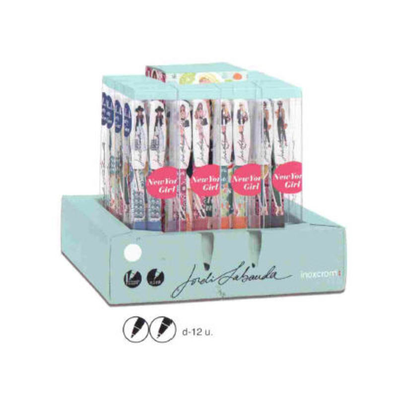 JUEGO INOXCROM 11 BOLI LAPIZ JORDI LABANDA CITIES 003571 ^