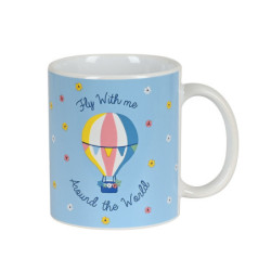 TAZA GRANDE BLACKFIT8 "FLY WITH ME" 342239914 95*80 SAFTA22