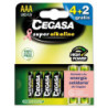 PILA CEGASA S.ALK LR03 4+2 GRTS CANCER MAMA