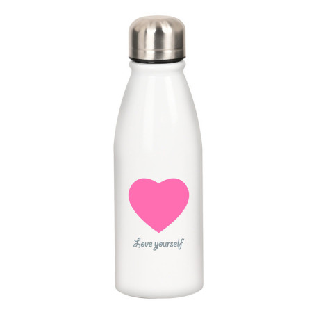 BOTELLA METALICA 500ML SAFTA "CORAZON" SAFTA23 ENERO 342227899