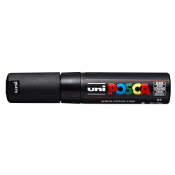 MARCADOR UNI-BALL POSCA PC-7M PUNTA REDONDA 4,5-5,5MM NEGRO (24)