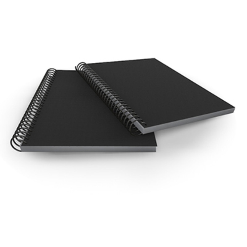 CARPETA ESCAPARATE A-4 PRYSE 50 FUNDAS ESPIRAL KANGURO COLOR NEGRO 4240050 UNIDAD