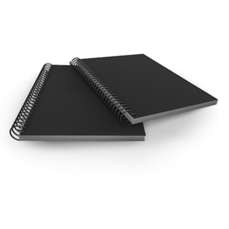 CARPETA ESCAPARATE A-4 PRYSE 50 FUNDAS ESPIRAL KANGURO COLOR NEGRO 4240050 UNIDAD