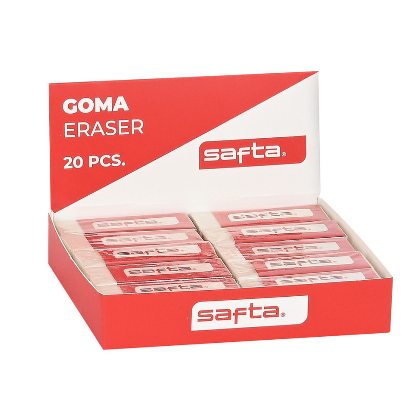 EXPOSITOR 20 PCS. GOMA PVC SAFTA SAFTA26 3422051056 31,5X61,5 UNIDAD