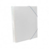 CARPETA ESCAPARATE A-4 PRYSE 60 FUNDAS ESPIRAL KANGURO COLOR TRANSPARENTE 42400561 UNIDAD
