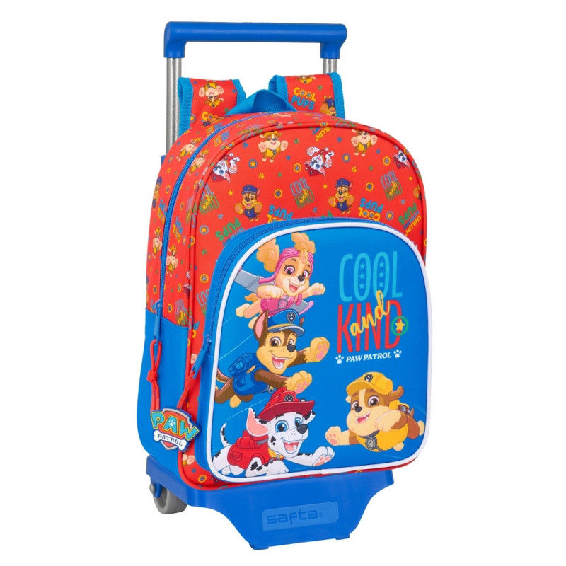 MOCHILA 185+CARRO 705 PAW PATROL "COOL" SAFTA26 612542020 34X26 UNIDAD