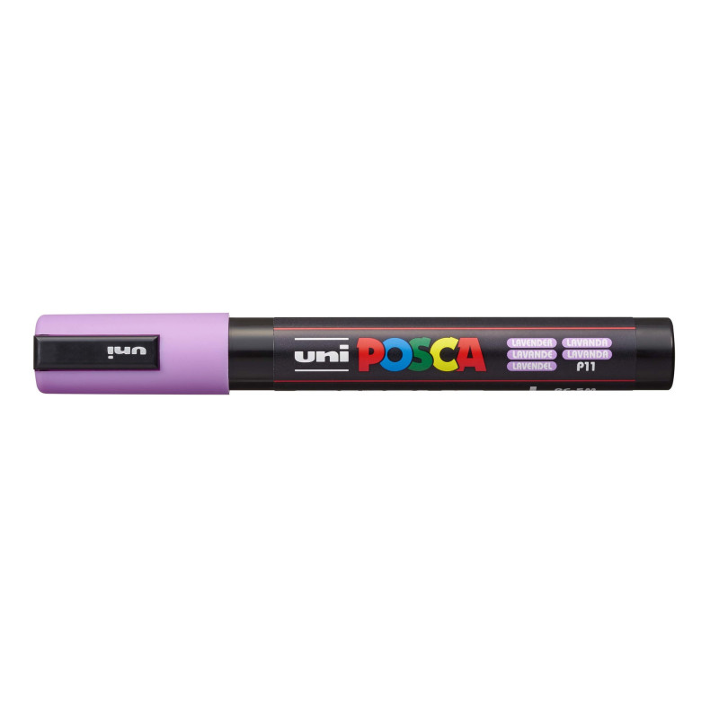 MARCADOR UNI-BALL POSCA PC-5M PUNTA REDONDA 1,8-2,5MM LAVANDA (P11)