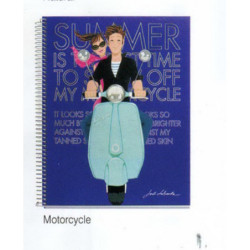 CUADERNO EUROPEAN DEC A-4 JORDI LABANDA 10 MOTORCYCLE 140H 42452 ^