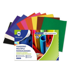 BLOC MANUALIDADES BISMARK MULTIPLE 42 HOJAS 322741 UNIDAD (12)