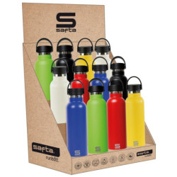 EXPOSITOR BOTELLAS METAL 600ML SAFTA COLORES SAFTA25 ENERO 322531999