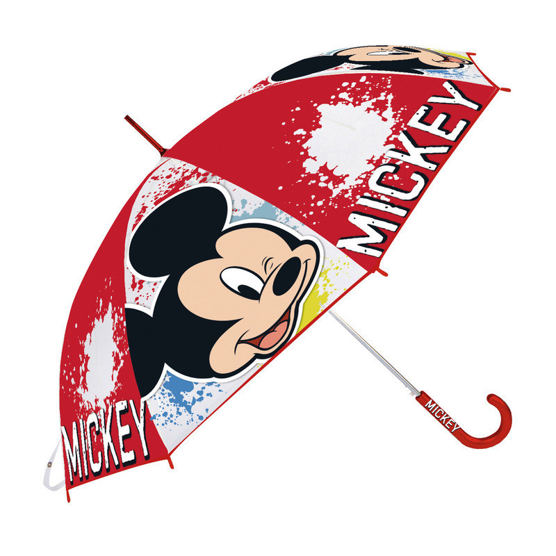 PARAGUAS MANUAL 46 CM MICKEY MOUSE "HAPPY SMILES" SAFTA23 ENERO 322214119