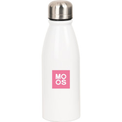BOTELLA METALICA 500ML MOOS "PASSION" SAFTA26 312518899 24X6 UNIDAD