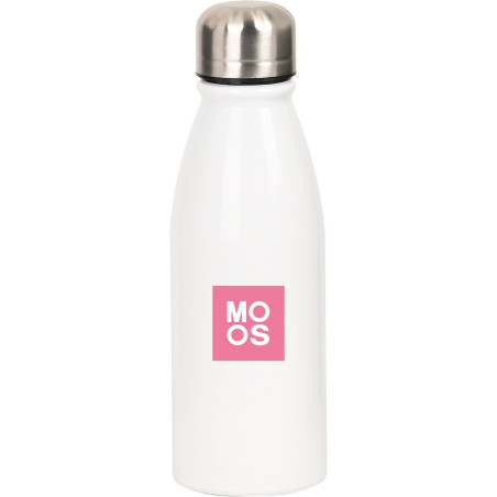 BOTELLA METALICA 500ML MOOS "PASSION" SAFTA26 312518899 24X6 UNIDAD