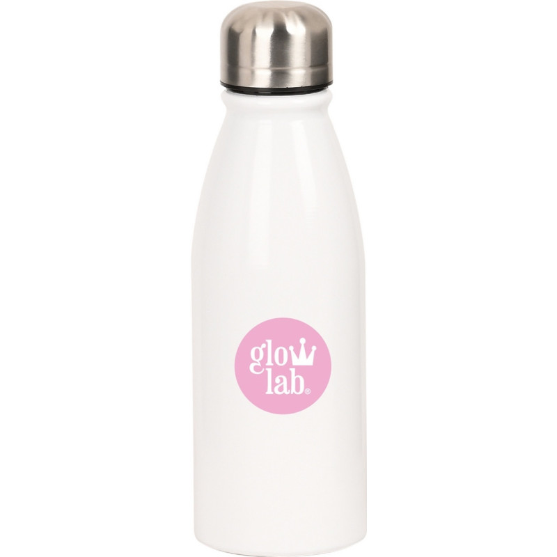 BOTELLA METALICA 500ML GLOWLAB "AMAZING" SAFTA26 312517899 24X6 UNIDAD