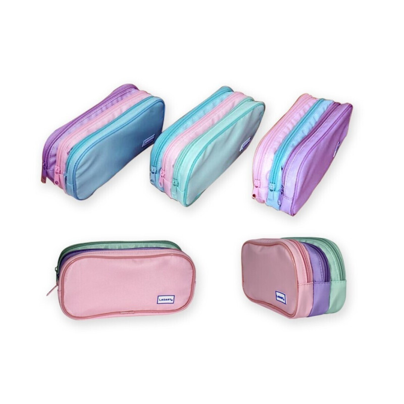 PORTATODO LAGART TRIPLE JUMBO PASTEL COLORES 4MOD 332302 POESSA (12)