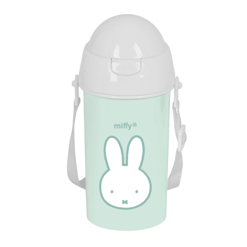 BOTELLA 500ML APERTURA AUTOM. CON PAJITA MIFFY "MENTA" SAFTA25 ENERO 312490899