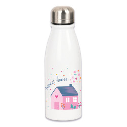 BOTELLA METALICA 500ML GLOWLAB KIDS "SWEET HOME" 312423899 SAFTA24