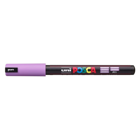 MARCADOR UNI-BALL POSCA PC-1MR PUNTA EXTRA FINA 0,7MM LAVANDA (P11)