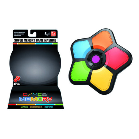 JUEGO DE MEMORIA PENTAGONAL LUZ Y SONIDO ALEX BOG CI-0838