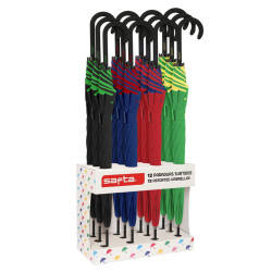 EXPOSITOR PARAGUAS AUTOMATICO 60 CM BENETTON "LOVE" SAFTA23 ENERO 312350919