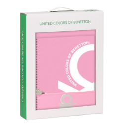 SET DE REGALO PEQ. BENETTON "FLAMINGO PINK" 312252587 35*28 SAFTA22