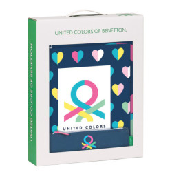 SET DE REGALO PEQ. BENETTON "CORAZONES" 312250587 35*28 SAFTA22