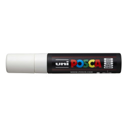 MARCADOR UNI-BALL POSCA PC-17K BISEL EXTRA GRUESO 15MM BLANCO (1)