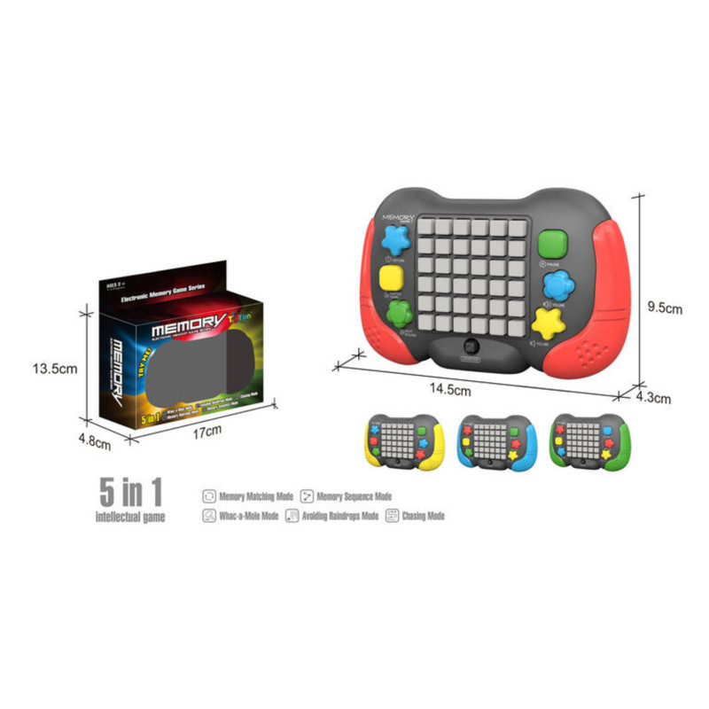 JUEGO MEMORY GAME 5 EN 1 LUZ Y SONIDO CI-2654