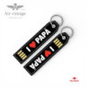 LLAVERO TELA ALEX BOG I LOVE PAPA EF-100 UNIDAD