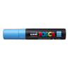 MARCADOR UNI-BALL POSCA PC-17K BISEL EXTRA GRUESO 15MM AZUL CLARO (8)