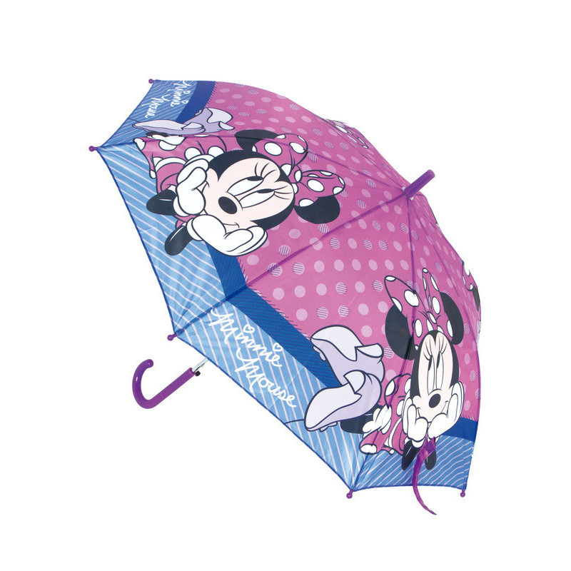 PARAGUAS AUTOMATICO 48CM MINNIE MOUSE "LUCKY" SAFTA23 ENERO 312212118