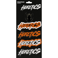 BLISTER 5 PEGATINAS TEAM HERETICS 312155913 180*80 SAFTA22