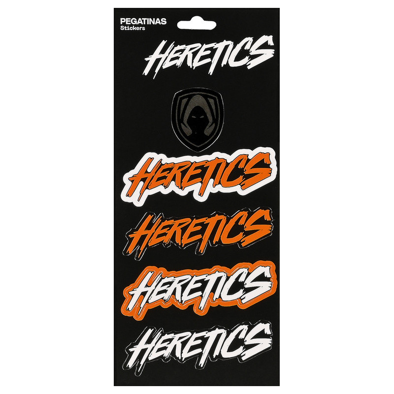 BLISTER 5 PEGATINAS TEAM HERETICS 312155913 180*80 SAFTA22
