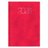 D07-DIETARIO BASE ITAL26 2026 PREMIUM ROJO-808 D/P 14’5X20’5 CM 0D0758808