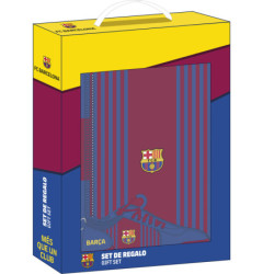 SET DE REGALO PEQ. F.C.BARCELONA 1ª EQUIP. 21/22 312129587 35*28 SAFTA22