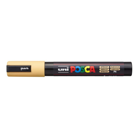 MARCADOR UNI-BALL POSCA PC-5M PUNTA REDONDA 1,8-2,5MM ALBARICOQUE -P4-