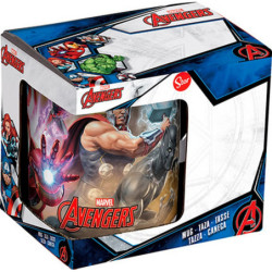 TAZA GRANDE 325ML AVENGERS "INFINITY" SAFTA25 ENERO 2831