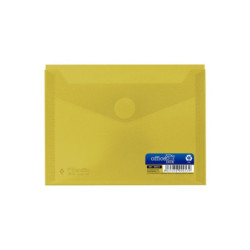 DOSSIER VELCRO A-6 OFFICE BOX AMARILLO TRANSPARENTE PTE 10U 90953