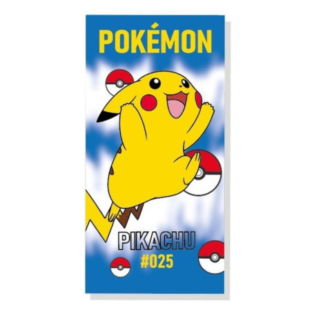 TOALLA MICROFIBRA POKEMON "PIKACHU" 2023POK020 SAFTA23 VAC
