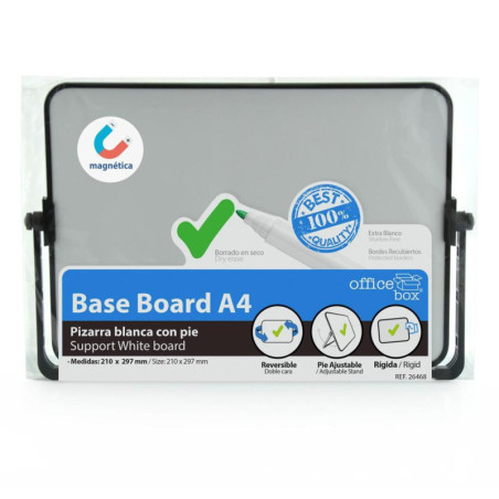 PIZARRA ATRIL MAGNETICA A-4 DOBLE CARA OFFICE BOX 26468