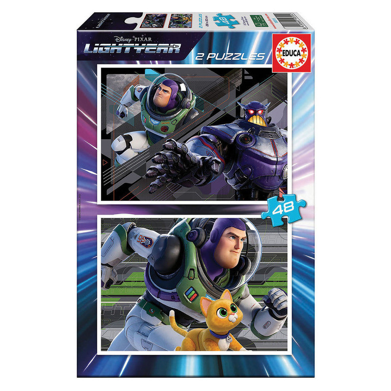 2 PUZZLES DE 48 PIEZAS LIGHTYEAR SAFTA23 ENERO 19315