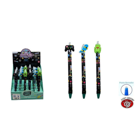 BOLIGRAFO SORT BORRABLE SERIE GAME-PLAY 3MOD 6193 (36)