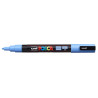 MARCADOR UNI-BALL POSCA PC-3M PUNTA REDONDA 0,9-1,3MM AZUL CIELO (48)