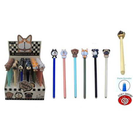 BOLIGRAFO BORRABLE SORT SERIE DOG 6863 (36)