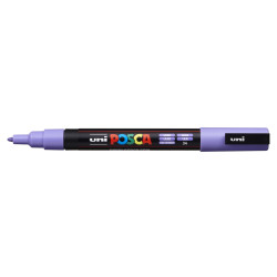 MARCADOR UNI-BALL POSCA PC-3M PUNTA REDONDA 0,9-1,3MM LILA (34)