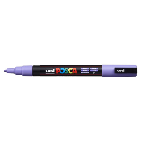 MARCADOR UNI-BALL POSCA PC-3M PUNTA REDONDA 0,9-1,3MM LILA (34)